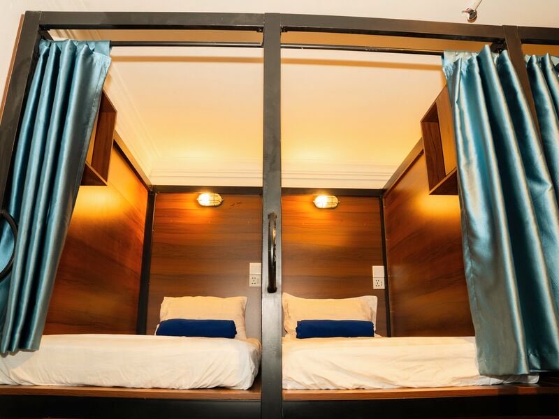 4-Bed dorm at The Hideout Hostel Saigon